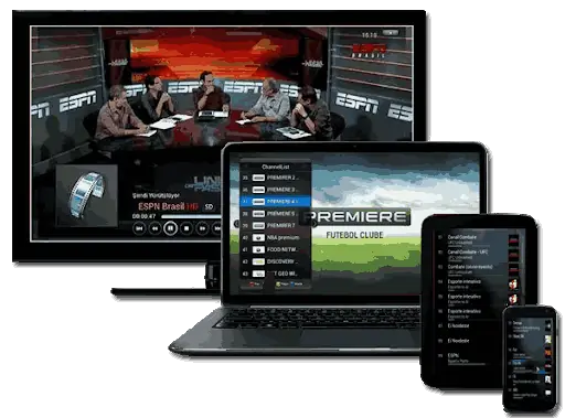 Dispositivos compatíveis: Smart TV, Notebook, Tablet, Celular